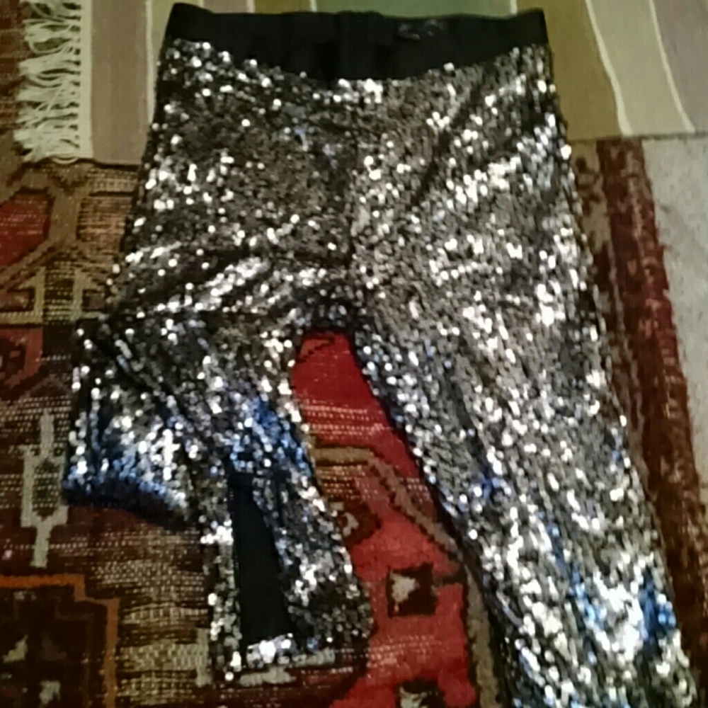 Nast Gal sequin leggings/pants